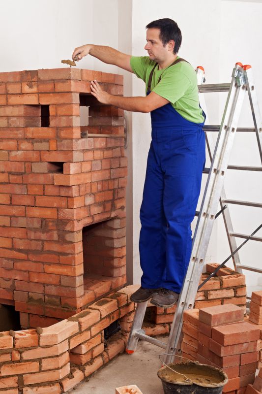 Brick Pillar Installation in Cleveland, OH