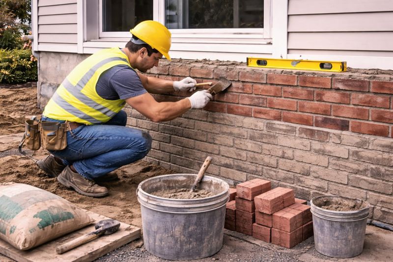 Brickwork Installation in West Hartford, CT
