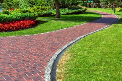 Custom Brick Pathway